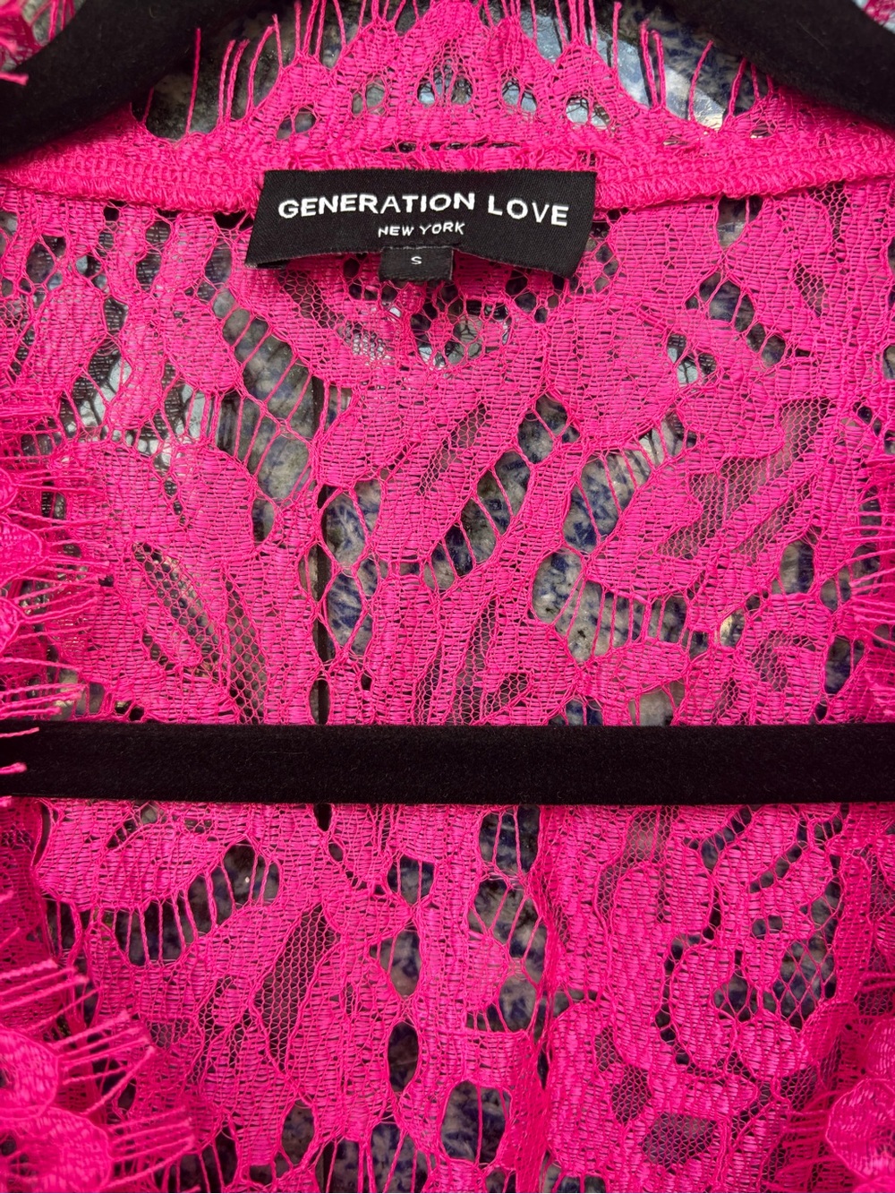 Generation Love Lace Tie-Front long sleeve Top - Picture 4 of 4